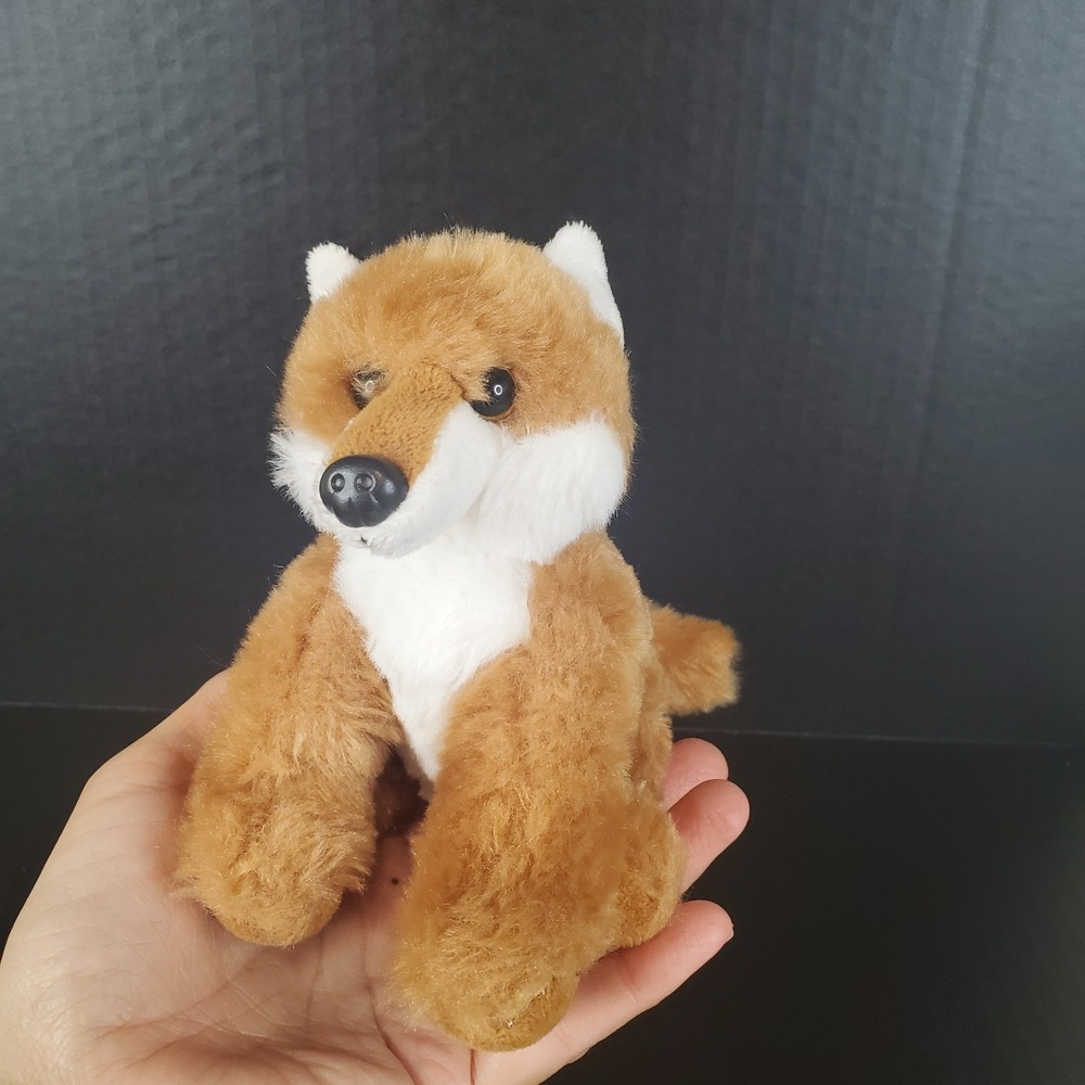 Petting Zoo Small 6" Red Foxโ Plush Mini Stuffed Animal 1994